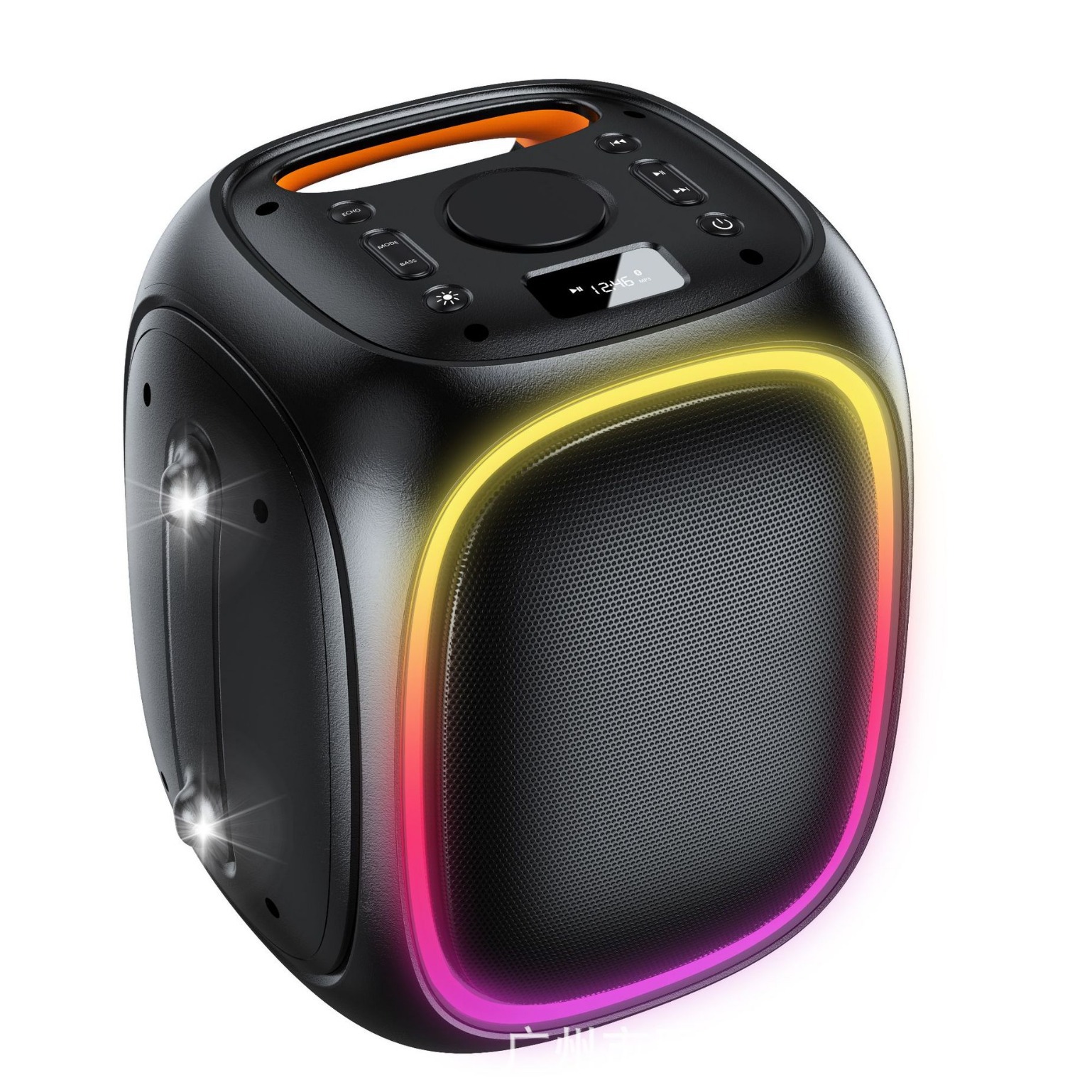 外贸大功率双6.5寸户外广场舞小巧便携居家蓝牙音响手提音箱-阿里巴巴