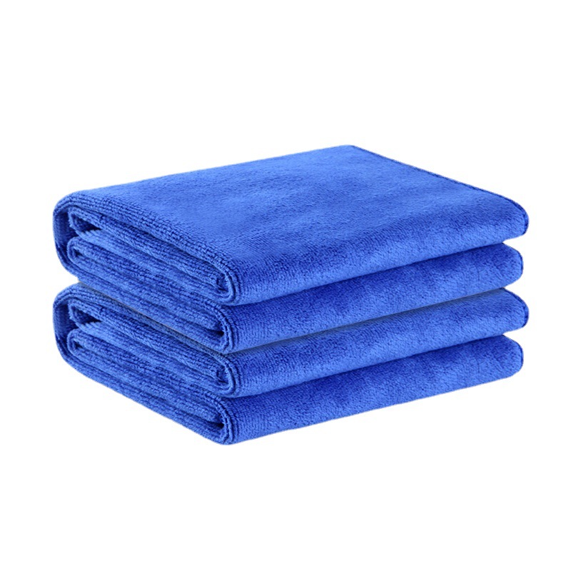 No Damage to Car Paint Sanding Thickened Car Wash Wholesale Towels Blue Thickened Soft Absorbent Car Towel 60 * 160cm