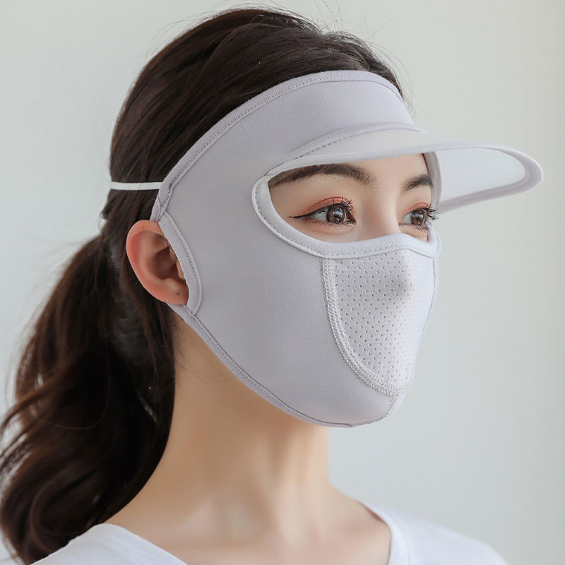 new ice silk breathable mask riding breathable with brim anti-ddos shade eye mask fashion mask mask mask now