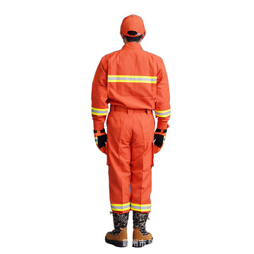 应急救灾用抢险救援服夏季芳纶面料消防服分体式阻燃型防护服
