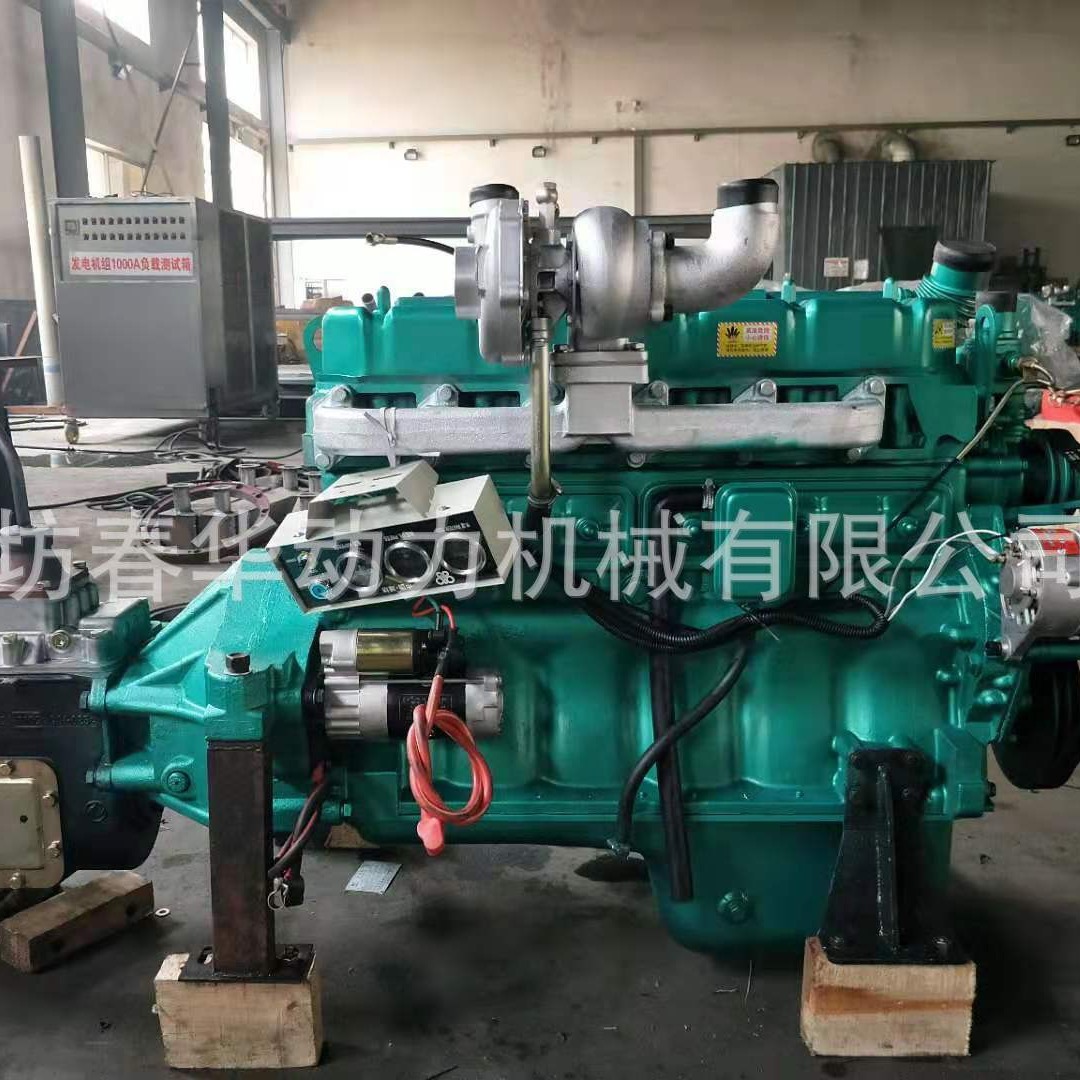 潍柴系列车用r6105azlp柴油机 配140变速箱 121kw1500rpm