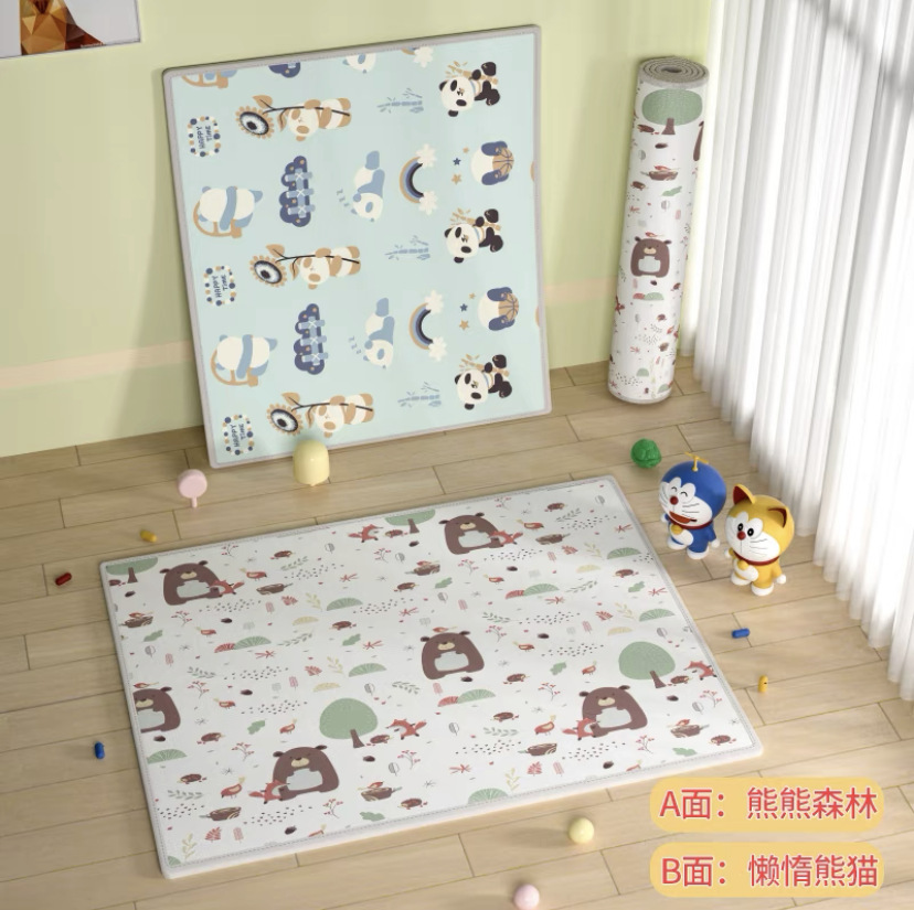 Climbing Pad Baby Xpe Double-Sided Cartoon Thickened 2cm Living Room Game Mat Household Odorless Baby Crawling Mat