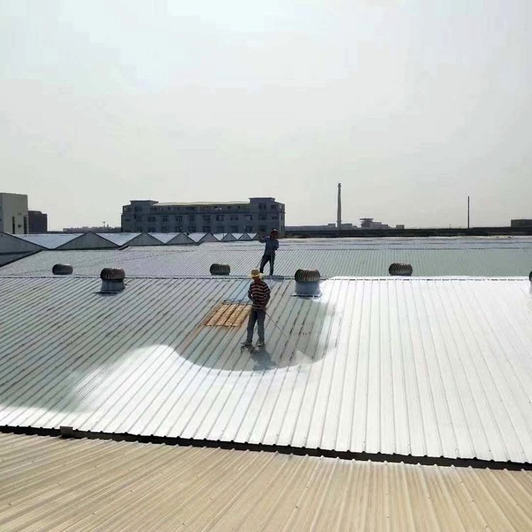 凉凉胶 彩钢瓦铁皮厂房屋顶隔热涂料 热反射房顶楼顶隔热降温涂料