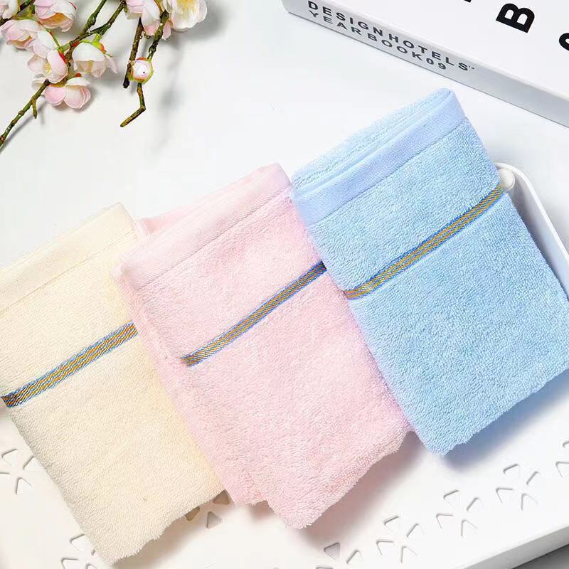 Towel Cotton Thick Soft Absorbent Gift Plain Towel Cotton Wholesale Daily Necessities Adult Face Towel Embroidery