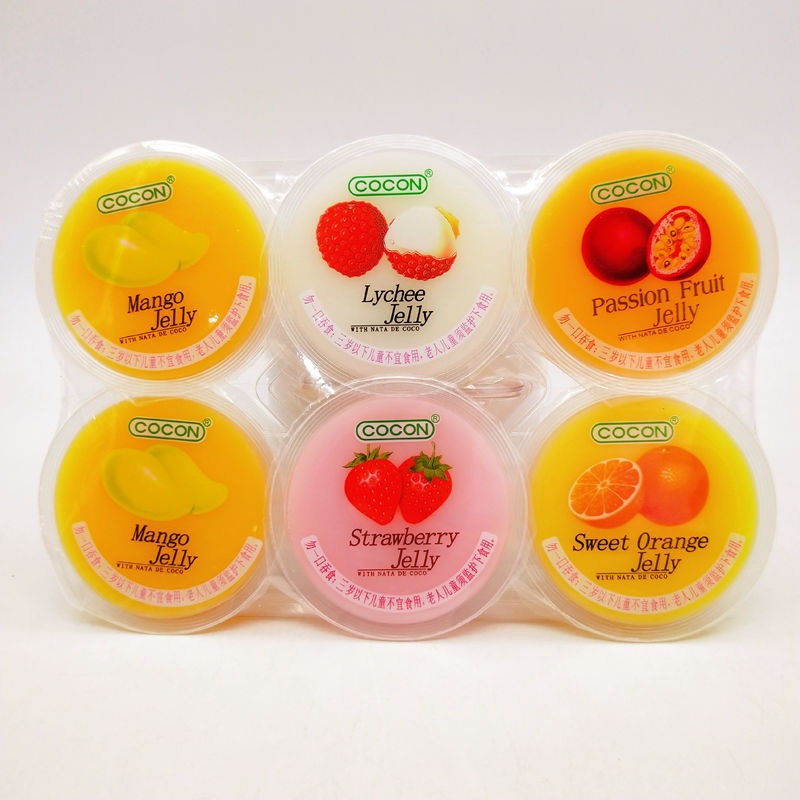 批发 马来西亚可康牌多口味果冻(含椰纤果)480克(80克*6杯)-阿里巴巴
