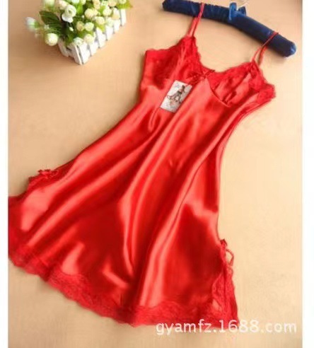Mohe European and American Transparent High-End Sexy Lingerie Sexy Foreign Trade Sexy Nightdress Sexy Pajamas Suit Factory Approval