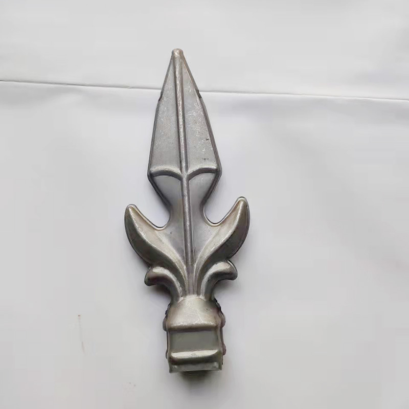 锌钢护栏配件防铝铁艺栅栏配件铸铁枪尖矛头矛尖护栏围栏装饰枪头