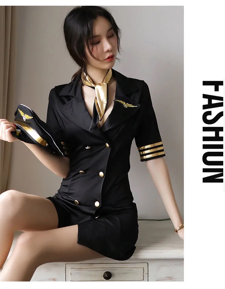 日系内衣少女空姐图片