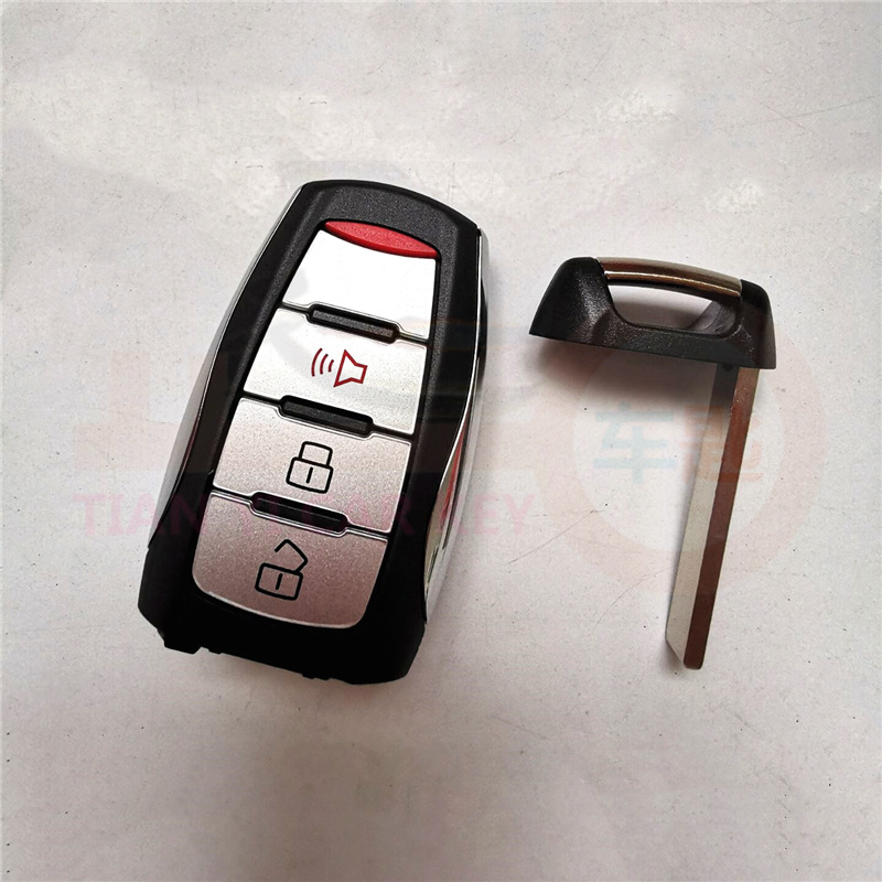 适用于原厂长城炮智能卡遥控钥匙长城炮皮卡车一键启动47芯片433