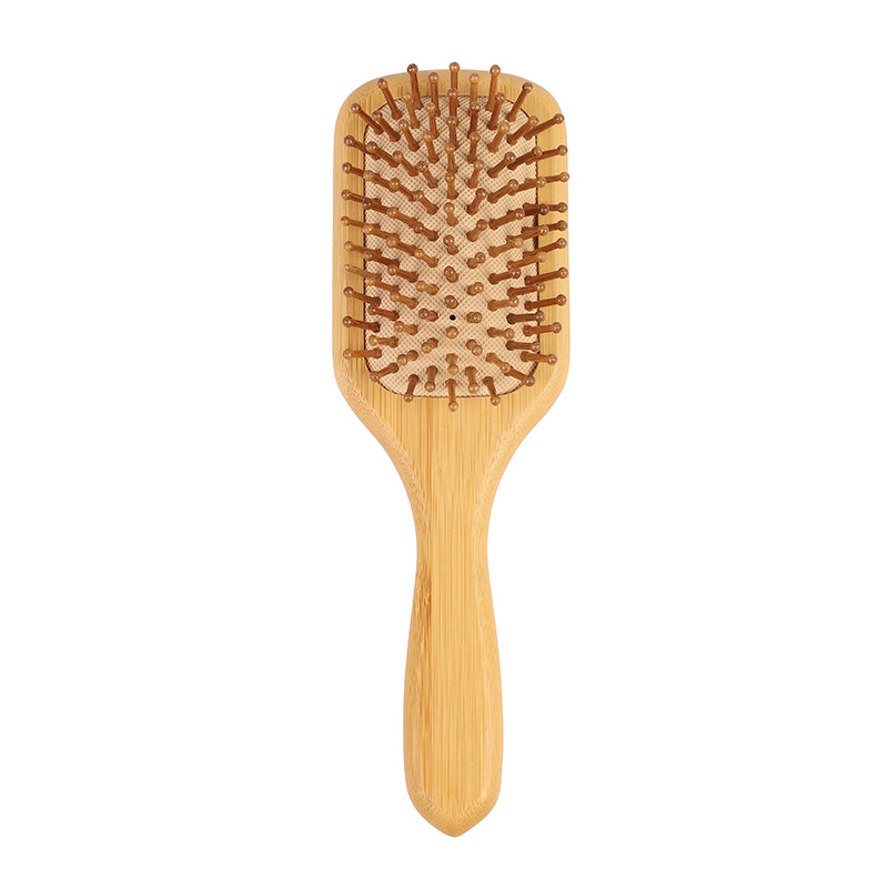 Foreign Trade Hot Sale Air Cushion Wooden Comb Fluffy Hairdressing Airbag Massage Needle Comb round Head Steel Tooth Anti-Static Hair Care Comb