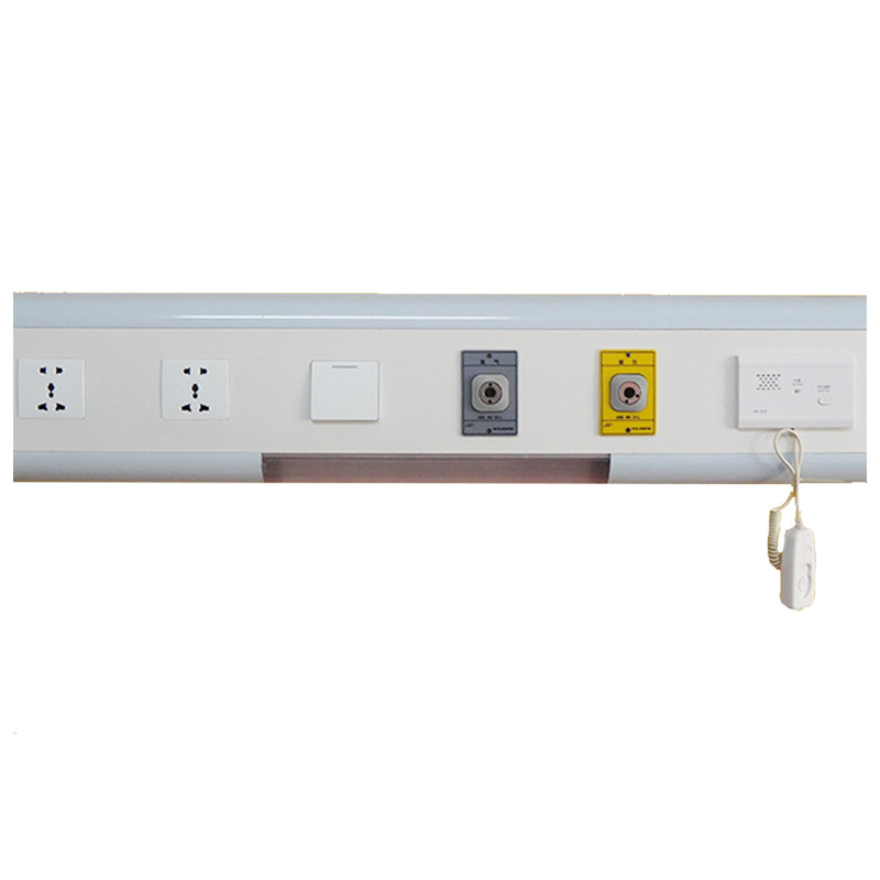 立信者行 铝合金设备带 医院病房床头医用氧气 气体诊所雾化带