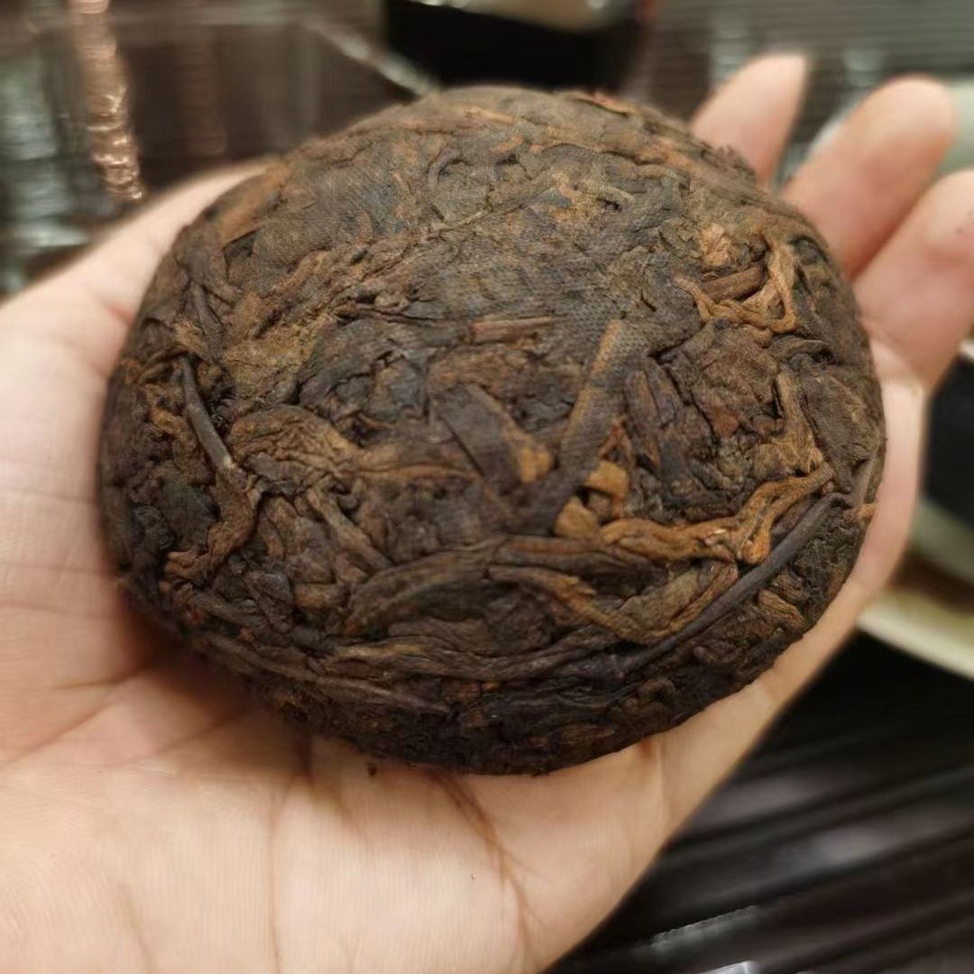 陈普老茶2003年曼松古树熟沱普洱茶熟茶沱茶100克茶叶高档送礼