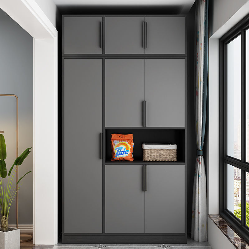 阳台储物柜家用大容量收纳柜阳台飘窗柜鞋柜杂物柜,微商淘宝货源