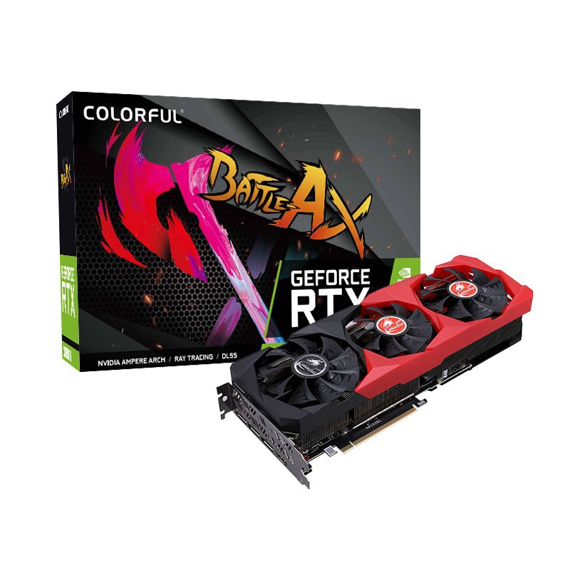 七彩虹(colorful)战斧igame rtx3080ti oc 12g超频电竞游戏显卡