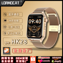 【HK28 Fit-cloudPro】智能手环多功能健康计步心率血压智能手表