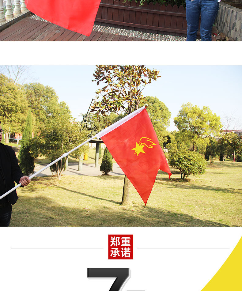 批发纳米少先队旗中国少年先锋队队旗大中小号队旗各类红旗帜