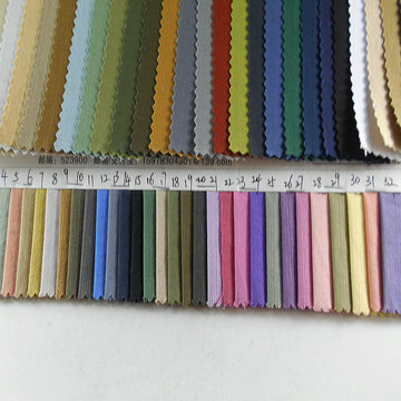 纯棉弹力五分格子布 全棉珠帆竹节弹力布 平纹帆布洗水时装裤面料