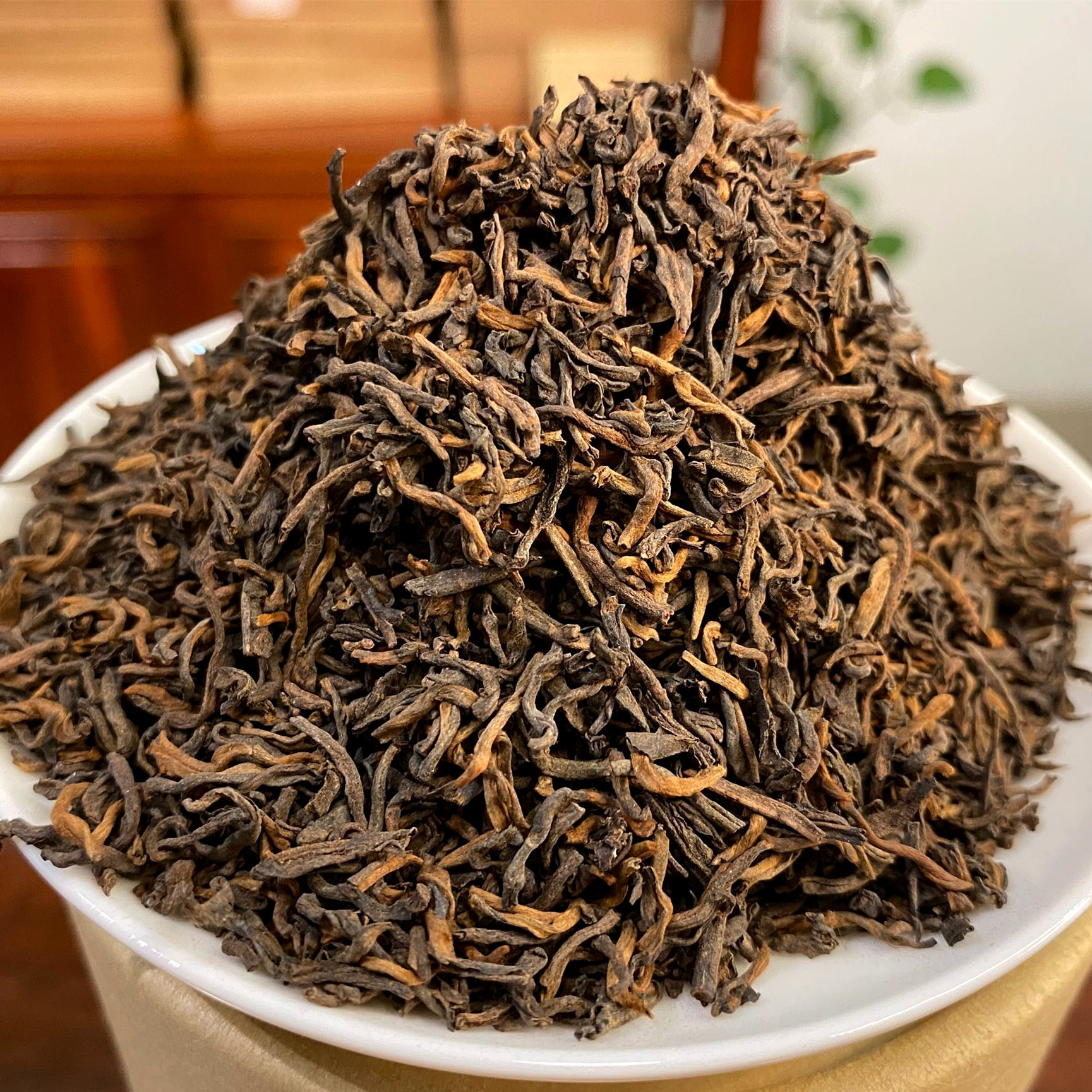 0成交6308饼厂家批发普洱茶熟普茶叶2017年冰岛普洱熟茶云南七子饼茶