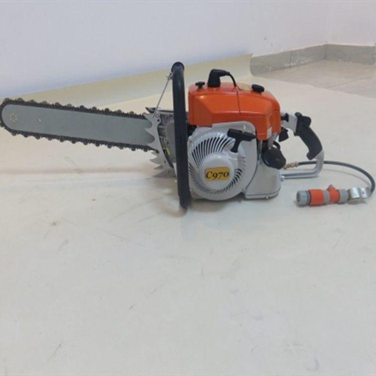 手持式汽油电动金刚石链条锯500型割煤机钢筋混凝土切割链锯油锯