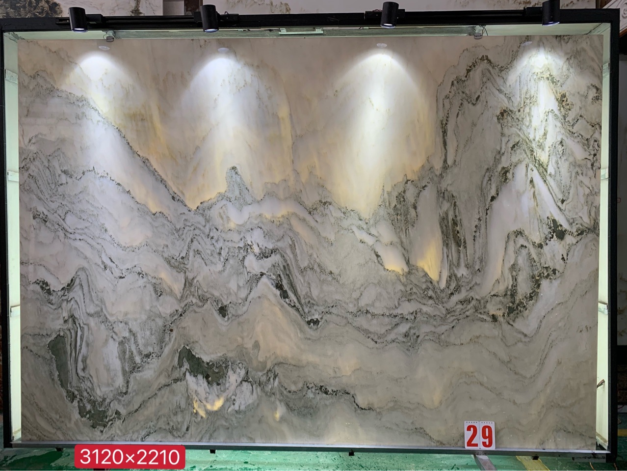 云浮纯天然汉白玉背景墙大理石客厅壁画山水画现代轻奢电视背景墙