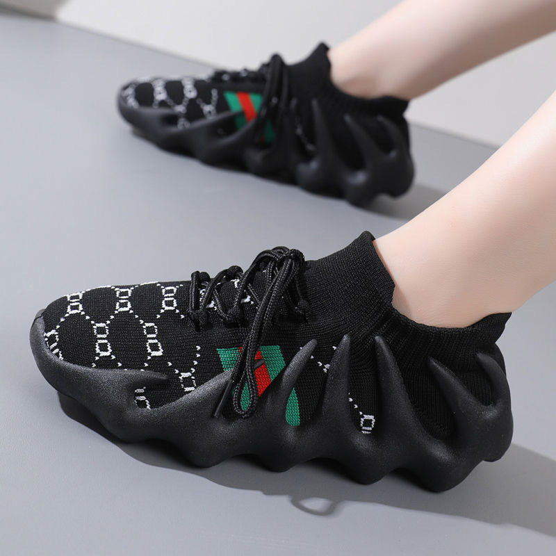 Summer New Fashion Octopus Breathable Mesh Low-Top Casual Shoes Trendy Sneakers Ins Korean Style Fashion Shoes