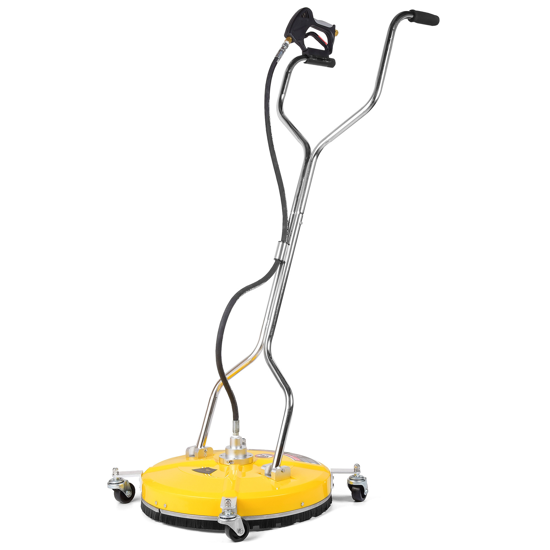 手推21寸高压圆盘洗地器 路面清洗盘高压清洗机 地面清洗器