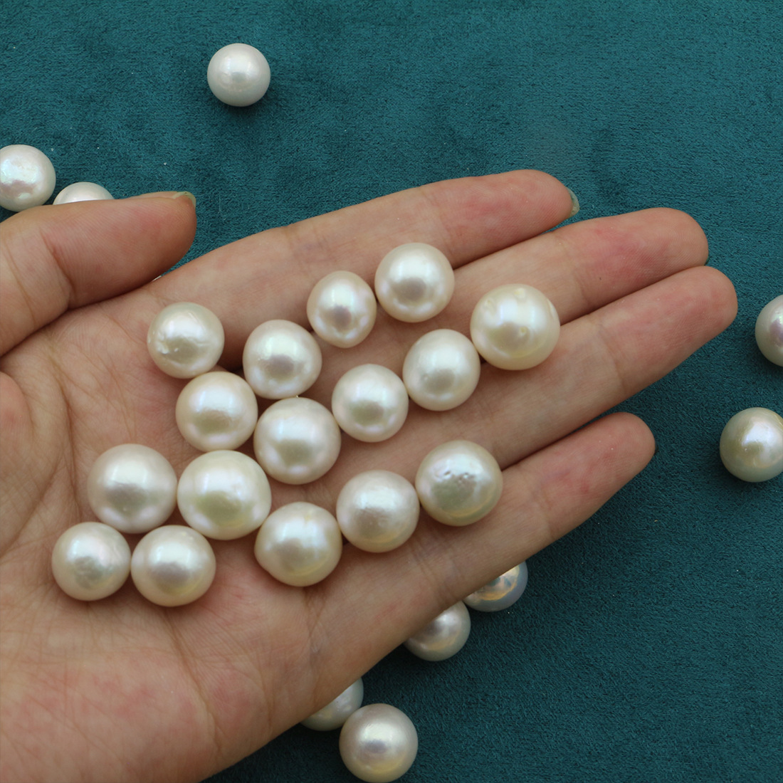 珍珠散珠1-2mm 近圆图片