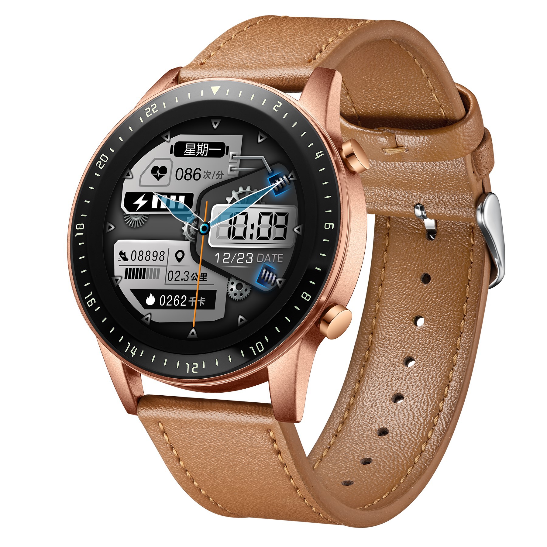 智能运动手表多功能菜单智能电话防水时尚休闲潮流接打方便