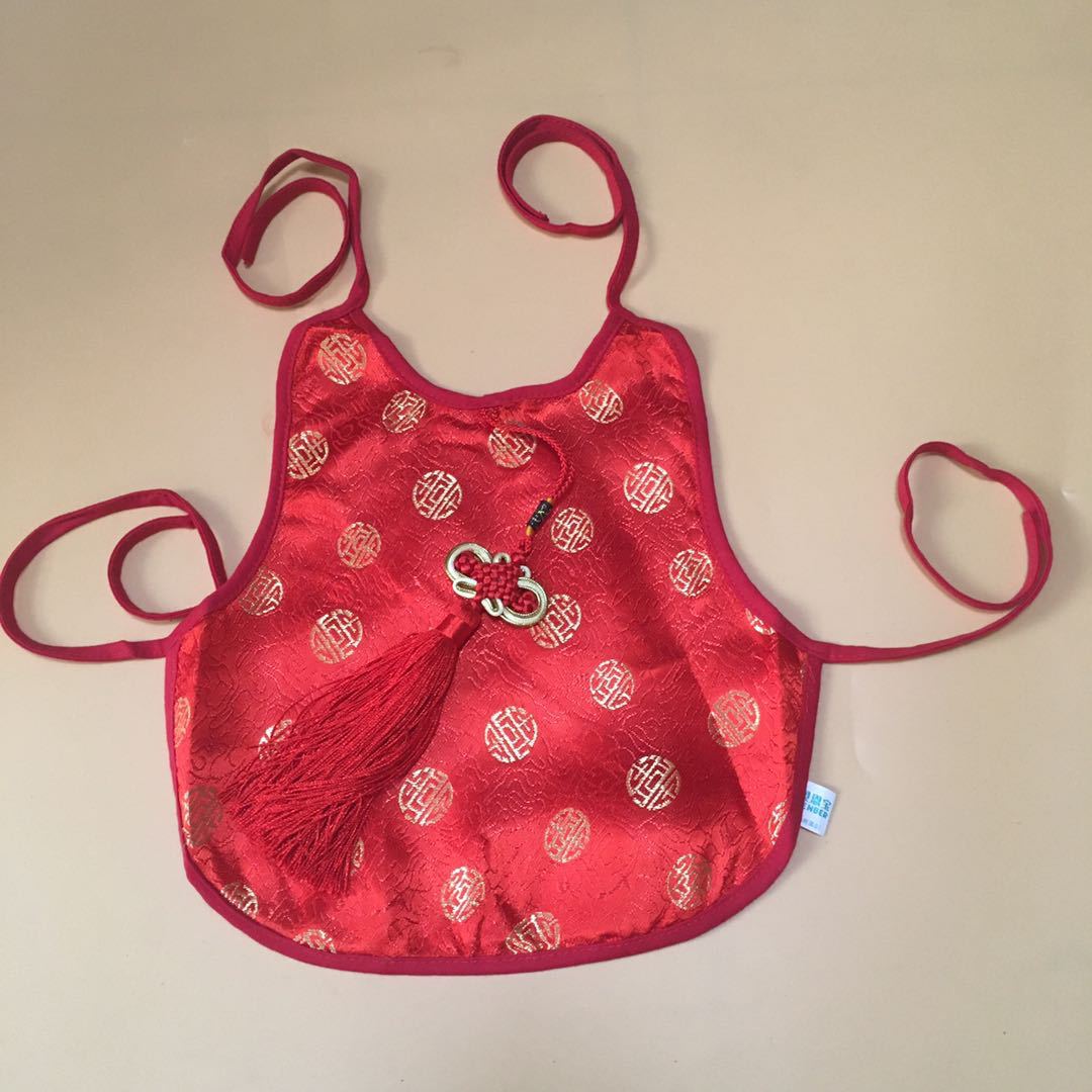 喜庆大红肚兜新生儿母婴用品宝宝护肚围婴儿肚兜夏季厂价促销