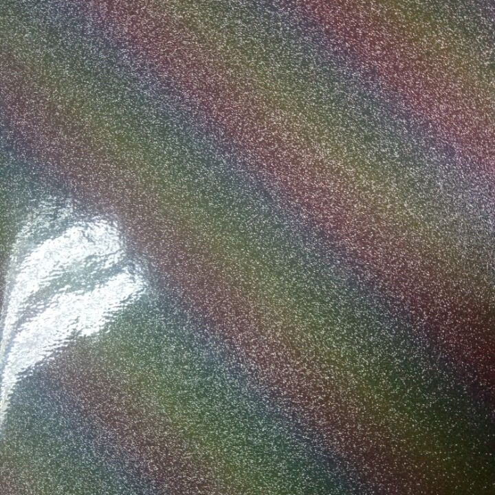 厂家供应彩色闪点雨衣包装袋鞋材膜, 3D猫眼水立方幻彩文具膜,