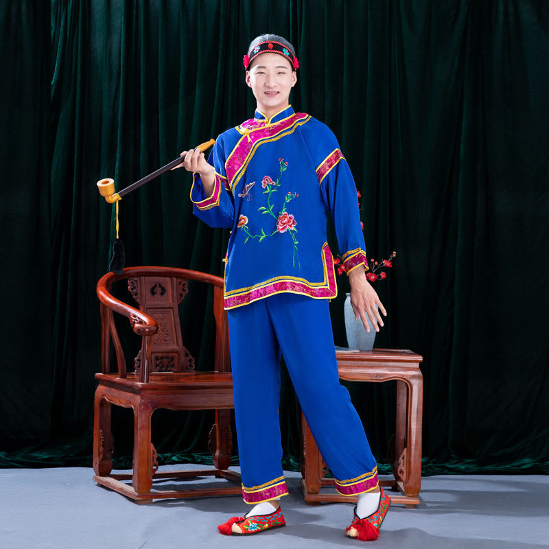 媒婆演出服装道具头饰古装老太太衣服七夕牵线孟婆表演广场舞秧歌