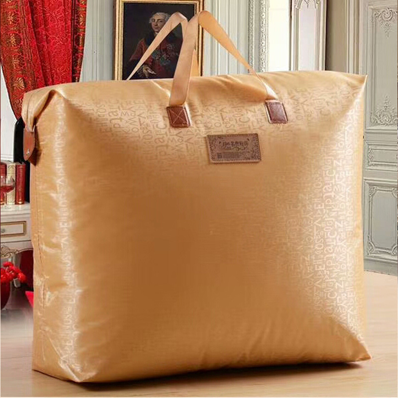 结婚被子手提袋陪嫁装喜被的袋子婚庆毛毯蚕丝被包装袋喜被收纳袋