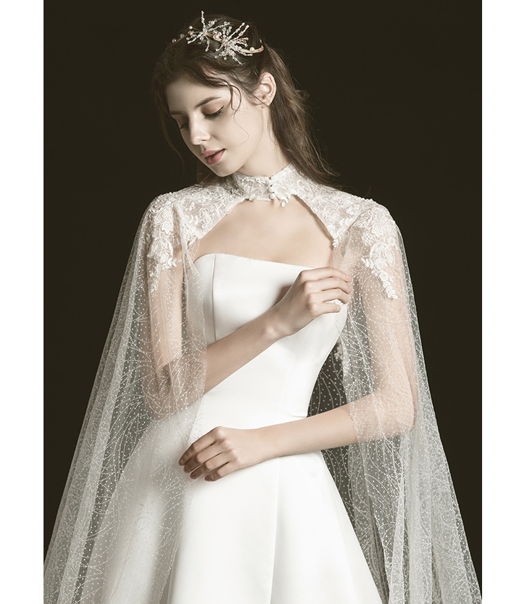 白色抹胸婚纱礼服西式婚礼气质新娘森系超仙梦幻赫本奢华网红拖尾