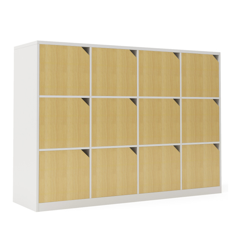 学校教室墙边柜书包储物柜 学生彩色更衣室柜子储物带锁储存柜abs