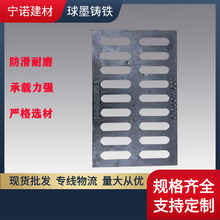 球墨铸铁雨水篦子 厂家批发300500承重下水道排水沟盖板 铸铁篦子