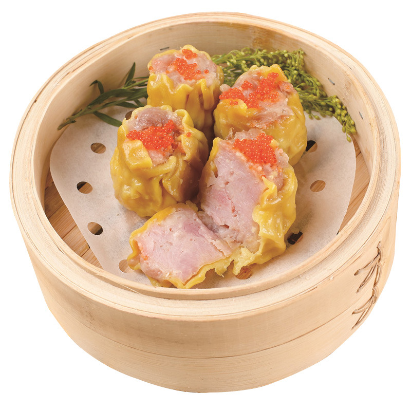 蟹籽烧卖蟹子猪肉干蒸烧麦广式茶楼点心冷冻早茶半成品30个900g