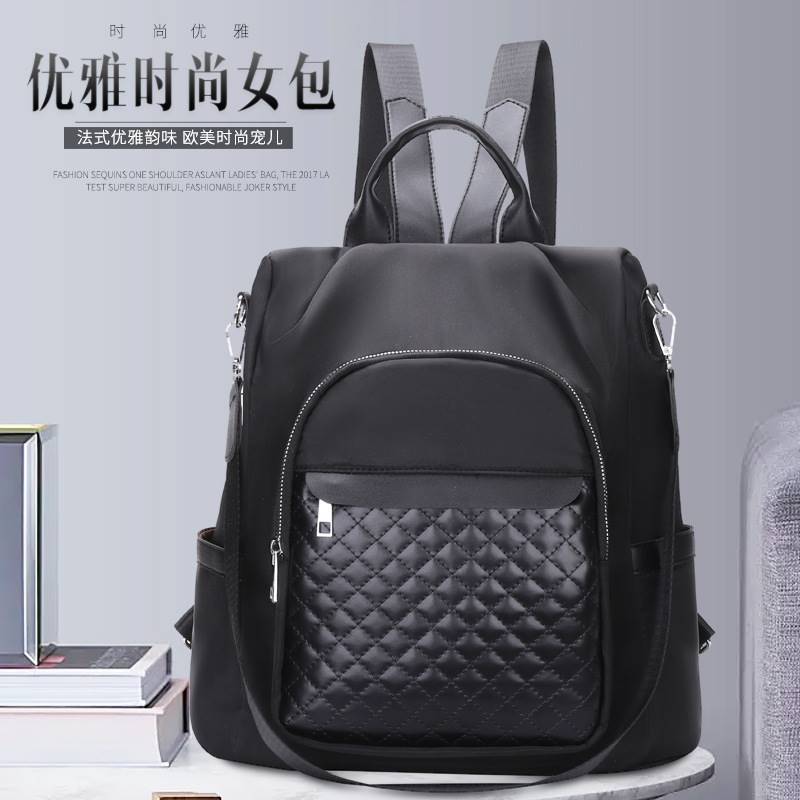 Foreign Trade Wholesale Backpack for Women 2023 New Fashion Ladies Backpack Casual Internet Celebrity Shoulder Women's Bag Fashion