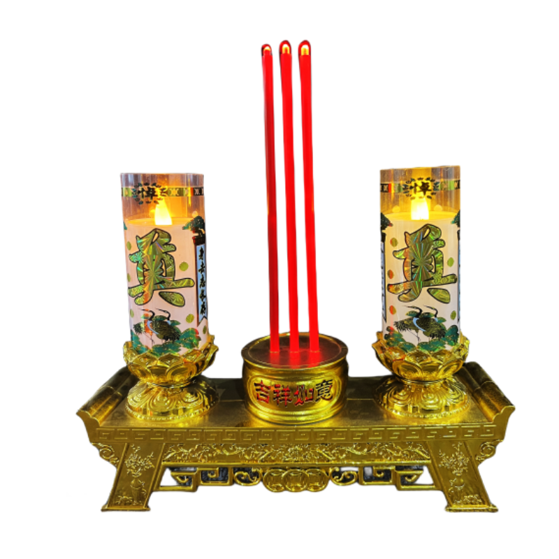 祭奠led电子蜡烛灯祭拜上坟灵堂祭祀祭祖白事清明节守灵电池插电