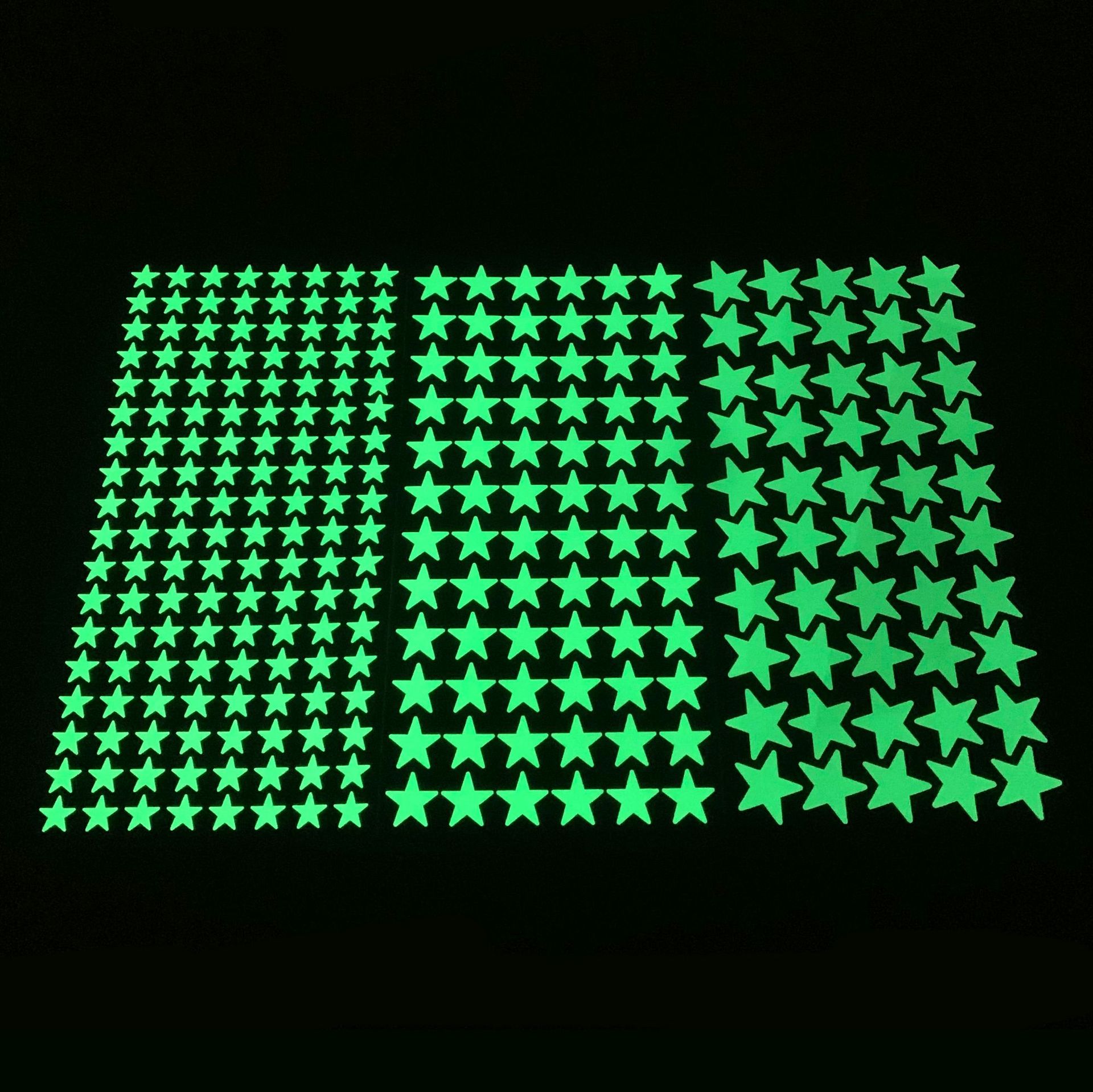 Luminous Stars Luminous Wall Stickers Living Room Bedroom Switch Decoration Children Room Dormitory DIY Creative Luminous Stickers