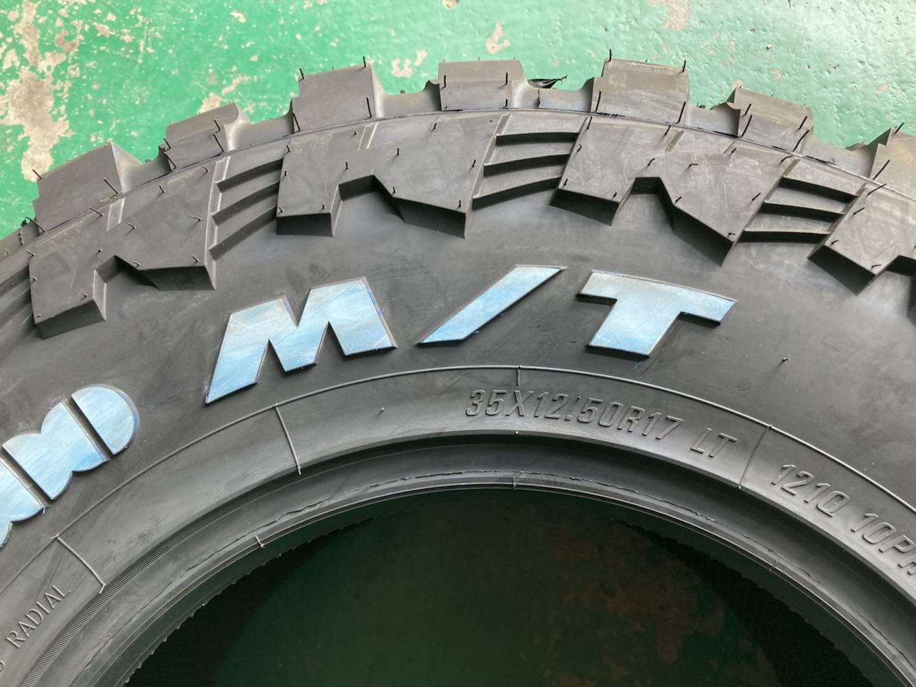 德国奥骑士越野轮胎lt35/12.5r17 121q 10pr mt 泥地胎 道崎系列