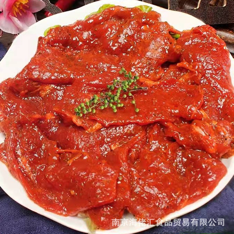 杀牛匠藤椒牛肉冷冻涮腌制生牛肉150g*50小包装四川重庆火锅食材