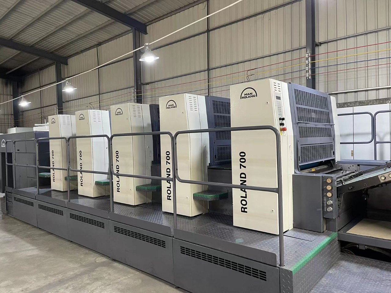 2003年罗兰705五色对开,高配