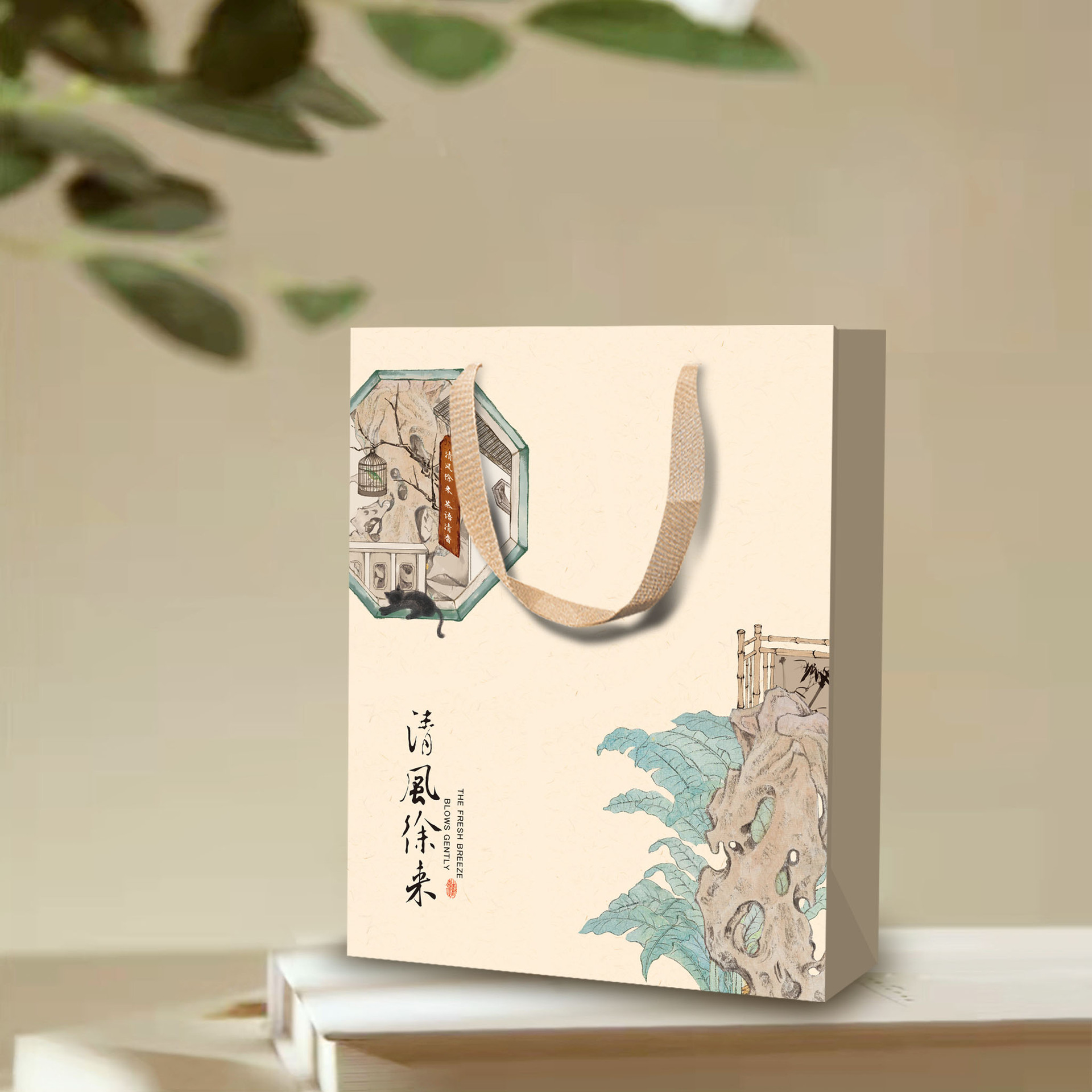 茶叶包装袋花茶牛皮袋散装茶叶袋绿茶白茶空纸袋礼盒普洱袋子套装