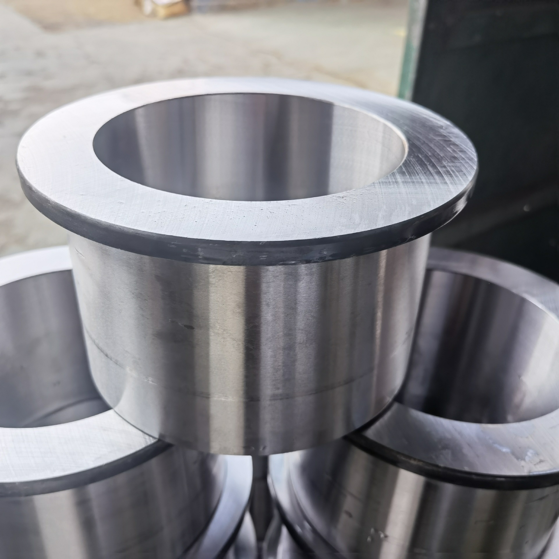 大法兰轴套225 200 190 180 170 160 155定位套 偏心套 轴套 钢套