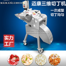 现货供应生姜切丁机 商用不锈钢大姜切丁机 多功能台湾切丁设备