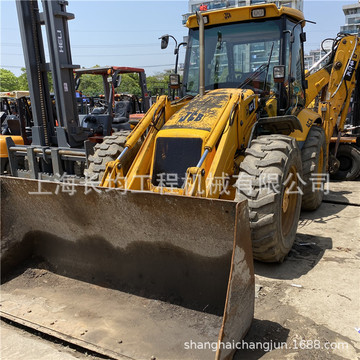 两头忙jcb4cx四驱动力可带伸缩臂 钩机勾机微挖二手