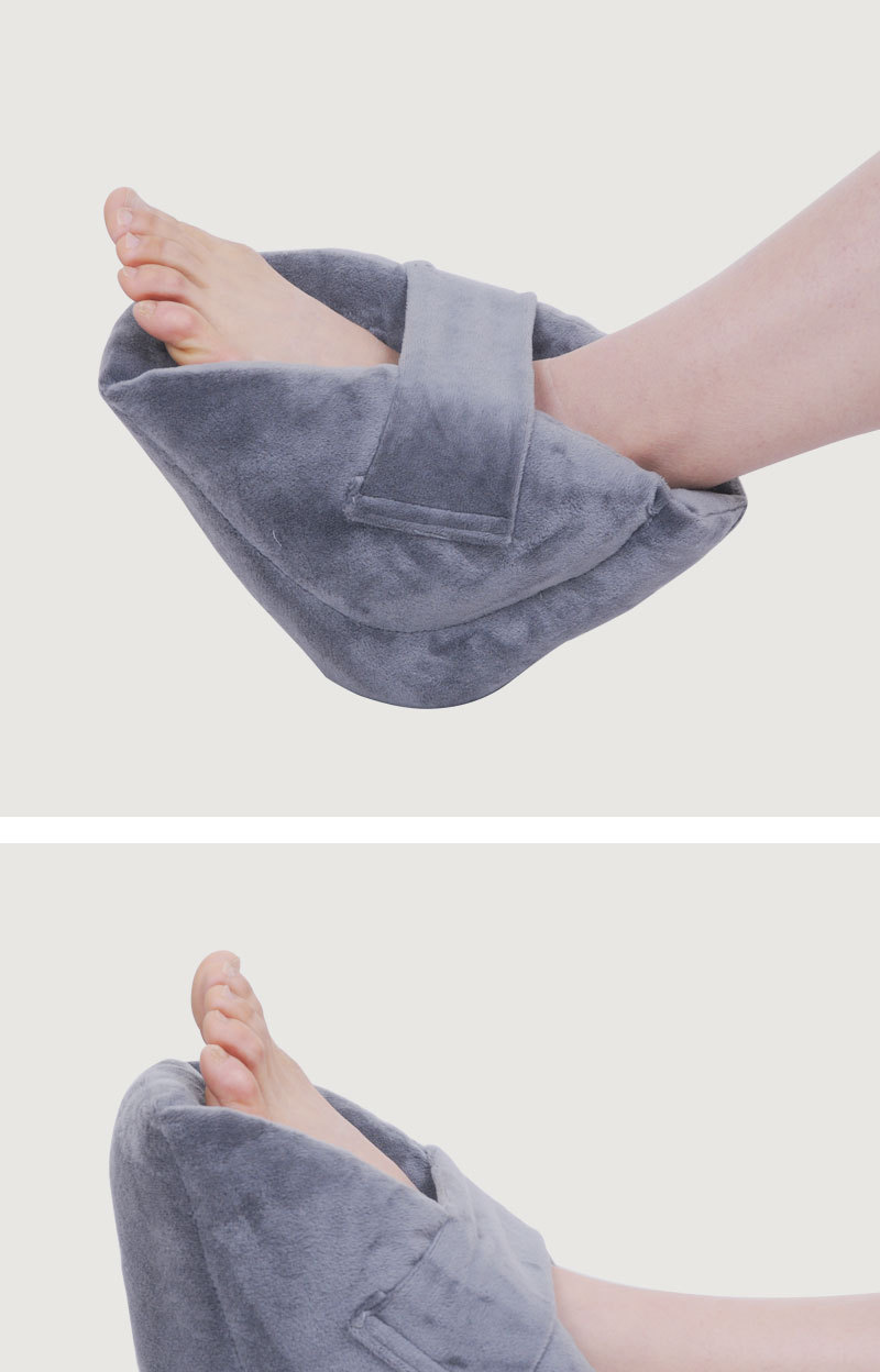 脚跟镂空保暖脚套老人卧床轮椅防褥疮垫病人防足下垂疲劳护脚套