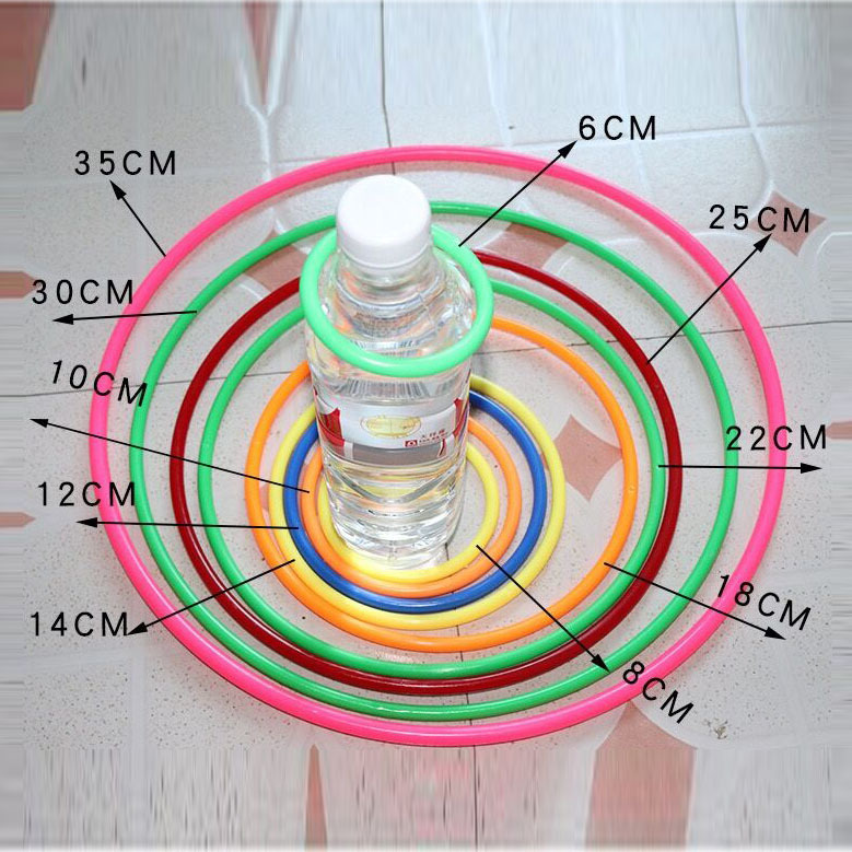 圈圈套婴儿玩具圆圈玩具圈空心圈扔套圈圈儿协调圆环摆摊儿实心圈