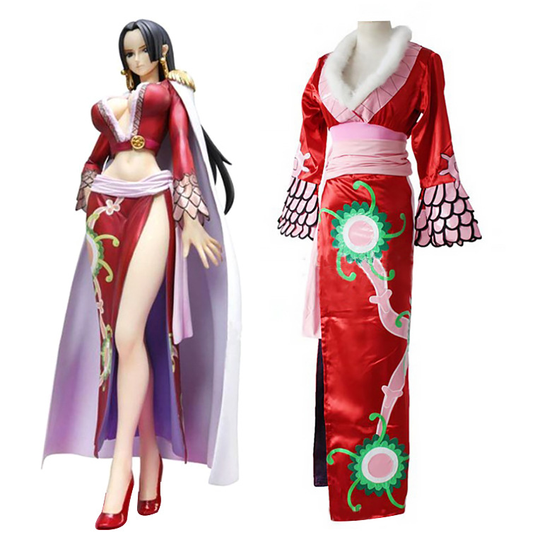 汉库克 女帝 海贼王 onepiece 蛇姬 cos服 旗袍 cosplay动漫代发