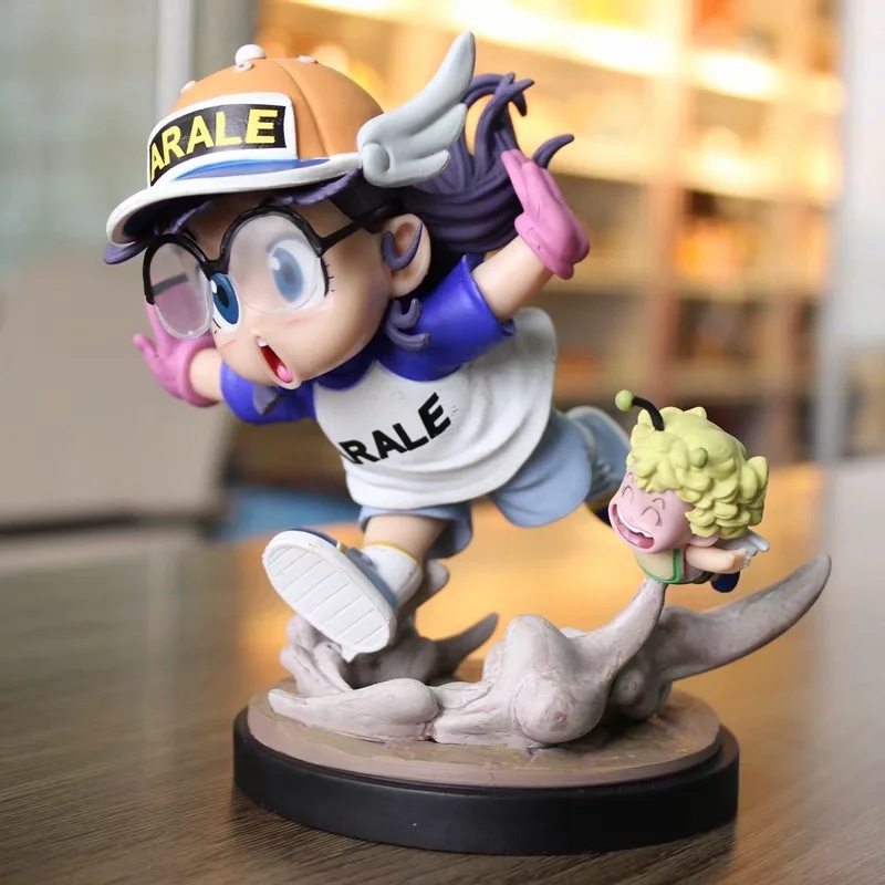 2020新款 奔跑的阿拉蕾 小云 小吉小嘎 红蓝q版公仔手办模型摆件